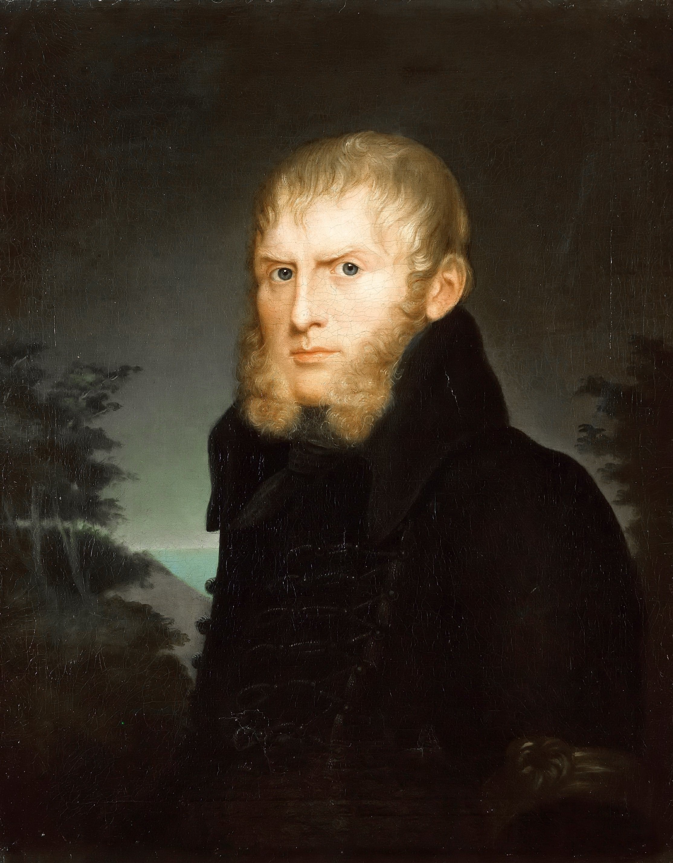 Portrait von Caspar David Friedrich von Caroline Bardua